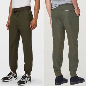 Lululemon ABC Jogger size medium dark Olive Green